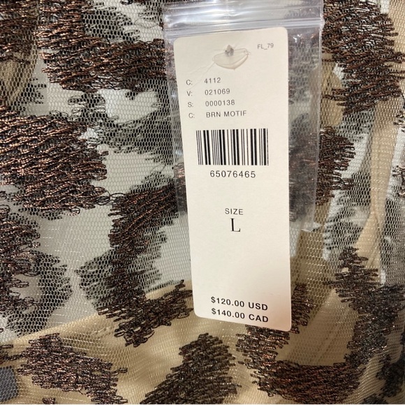 Eva Franco Anthropologie Top Size Large - Picture 4 of 6